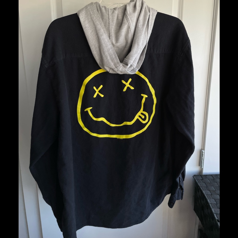 Nirvana Hooded Overshirt Large